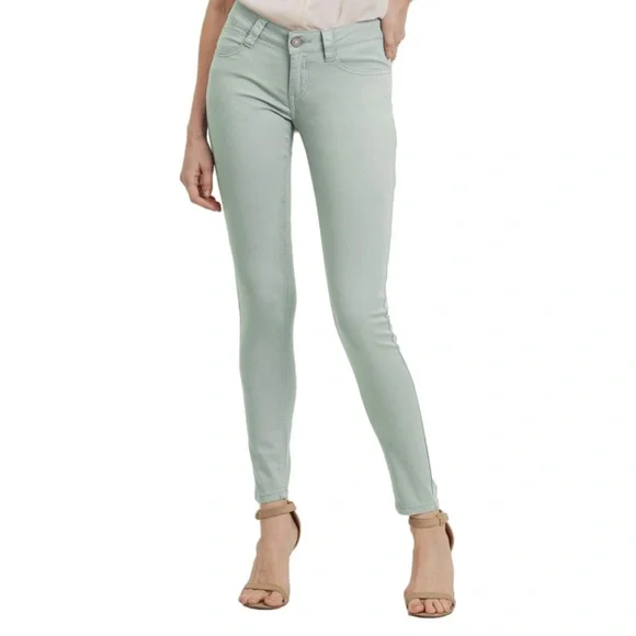 NWT Sarina Milky Green Skinny Jeans - Picture 5 of 8